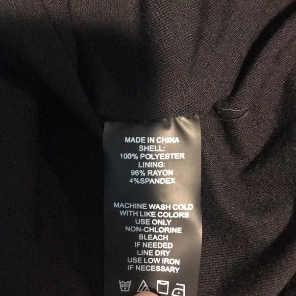 “Vince Camino” Black/White Print Sheer Skirt, Size 12, NWT - Picture 9 of 9